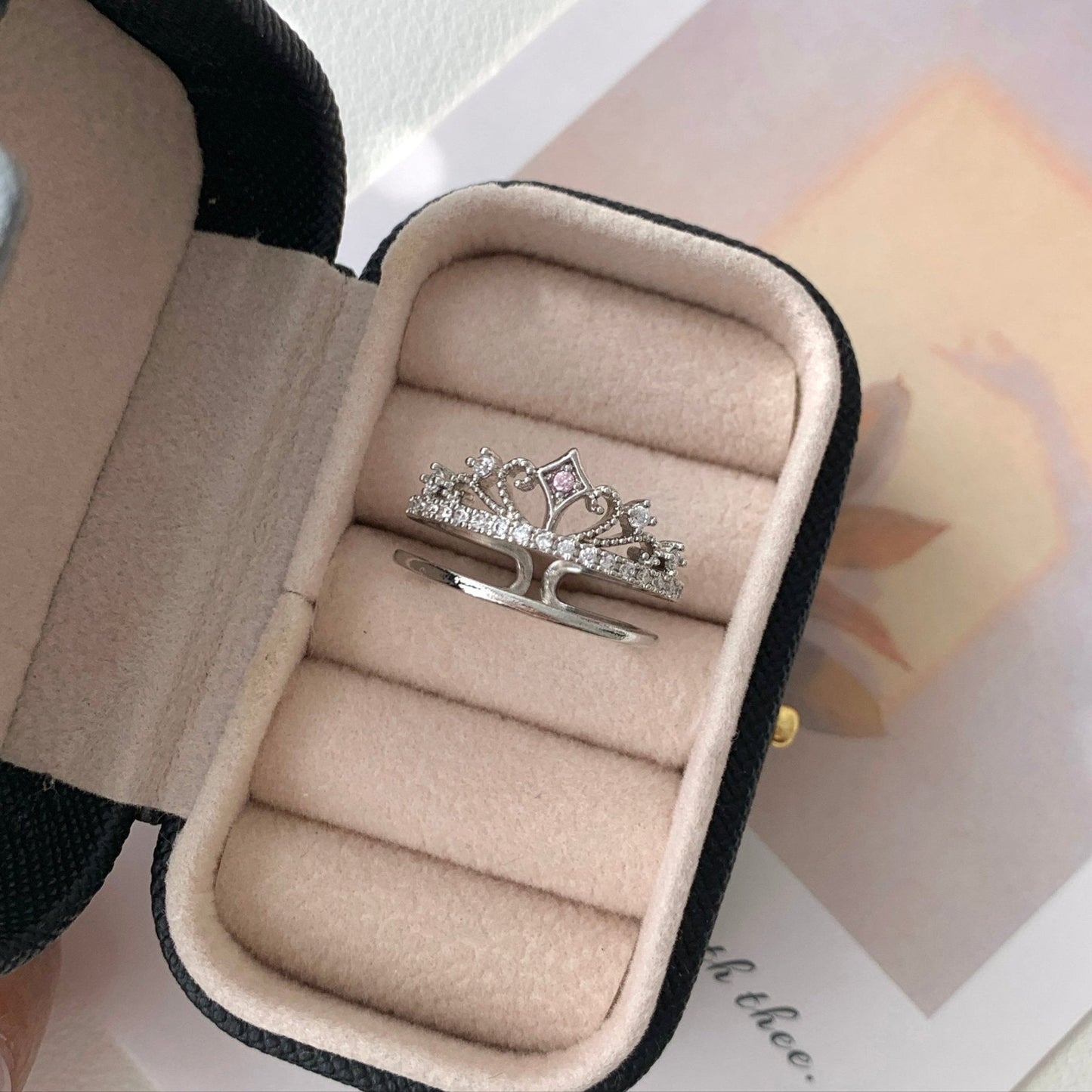 Tiara of Serenity Ring Set