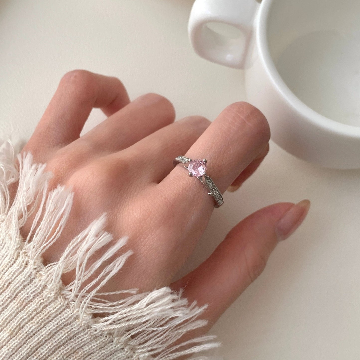 Tiara of Serenity Ring Set