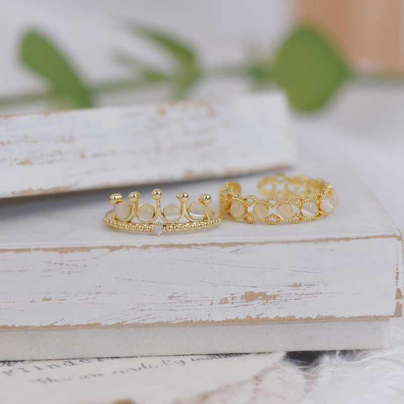 [] Tiara Ring Set
