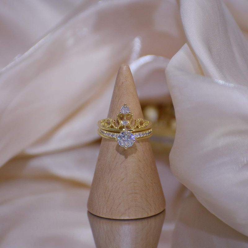 [sample ] Tiara Ring Set