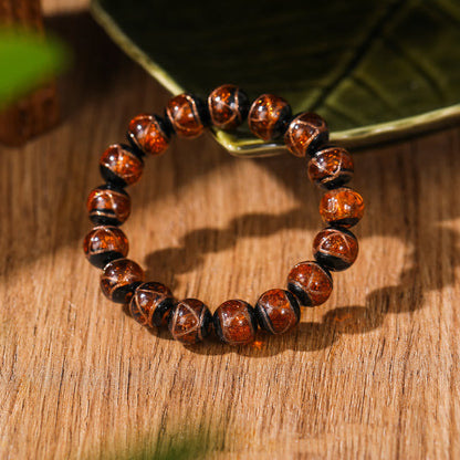Tibetan Liuli Glass Luck Bracelet 8mm
