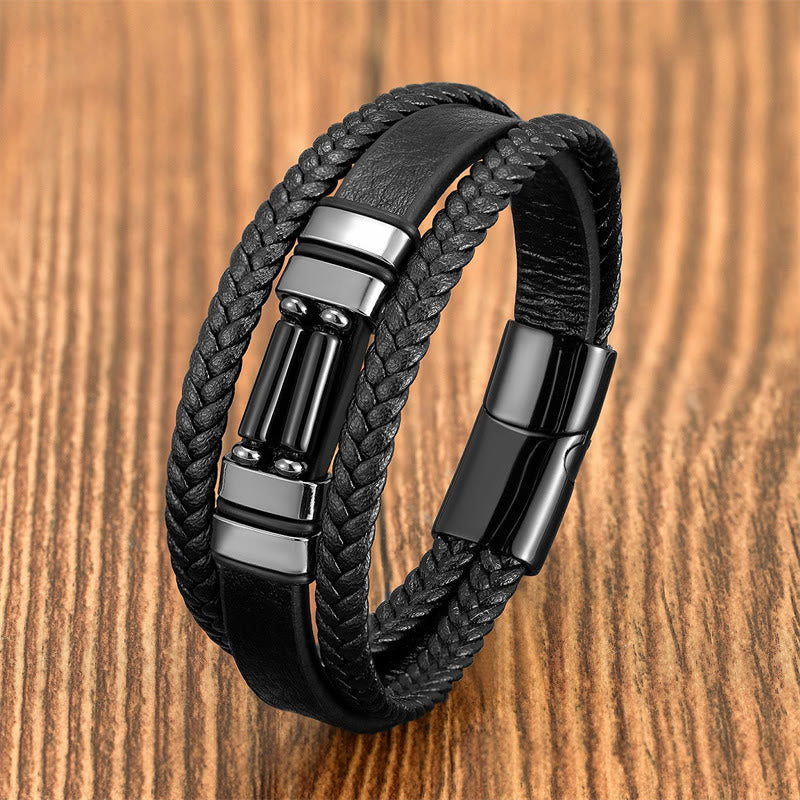 Tiger Eye 16-18cm Multi-layer Strength Bracelet