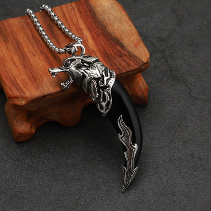 Titanium Steel Spiritual Balance Necklace Pendant