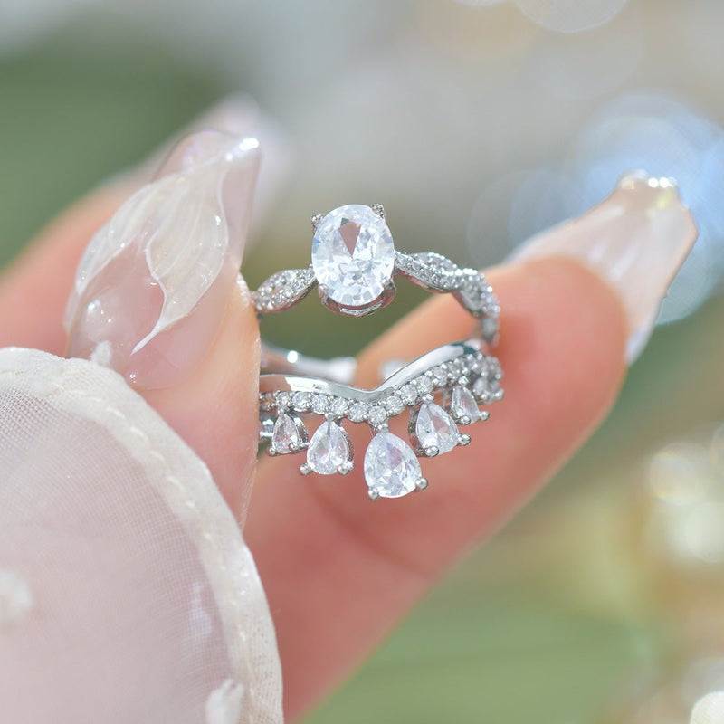 Twilight Oval Ring