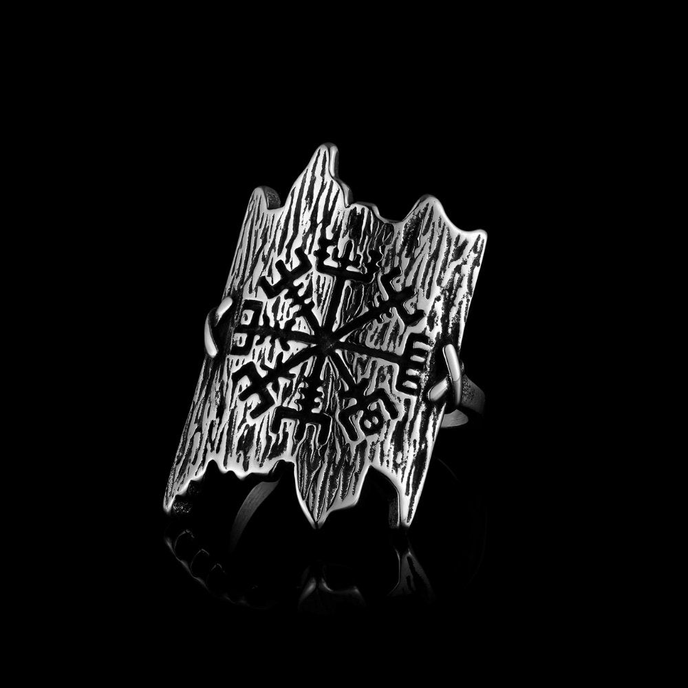 Vegvisir Bark Ring