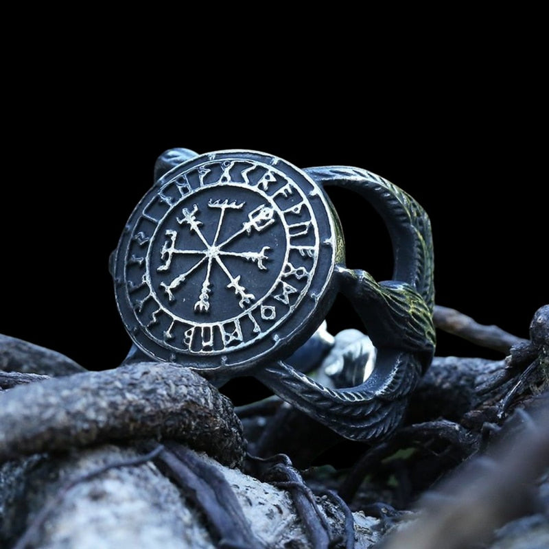 Vegvisir Eagle Ring