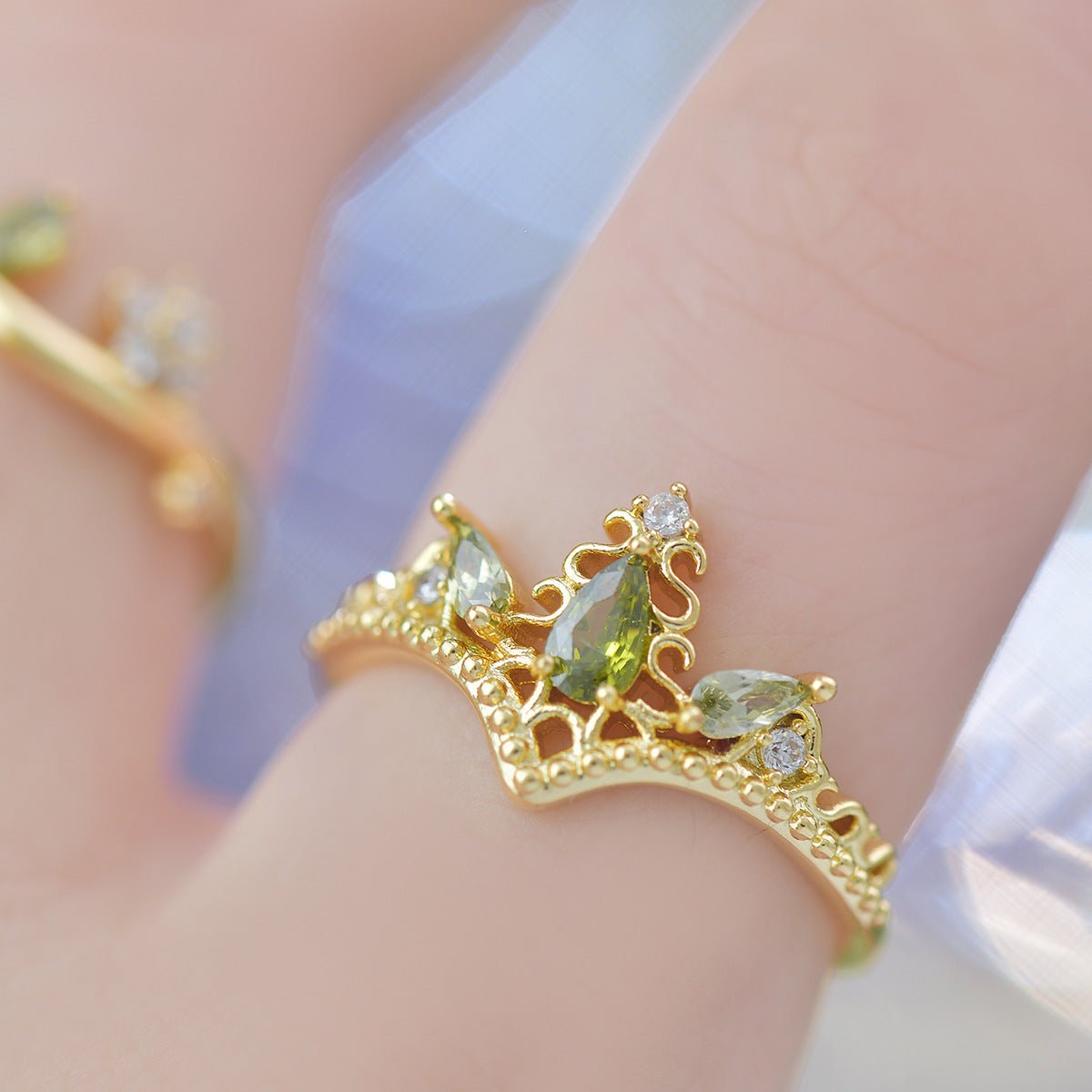 Verdant Crown Ring