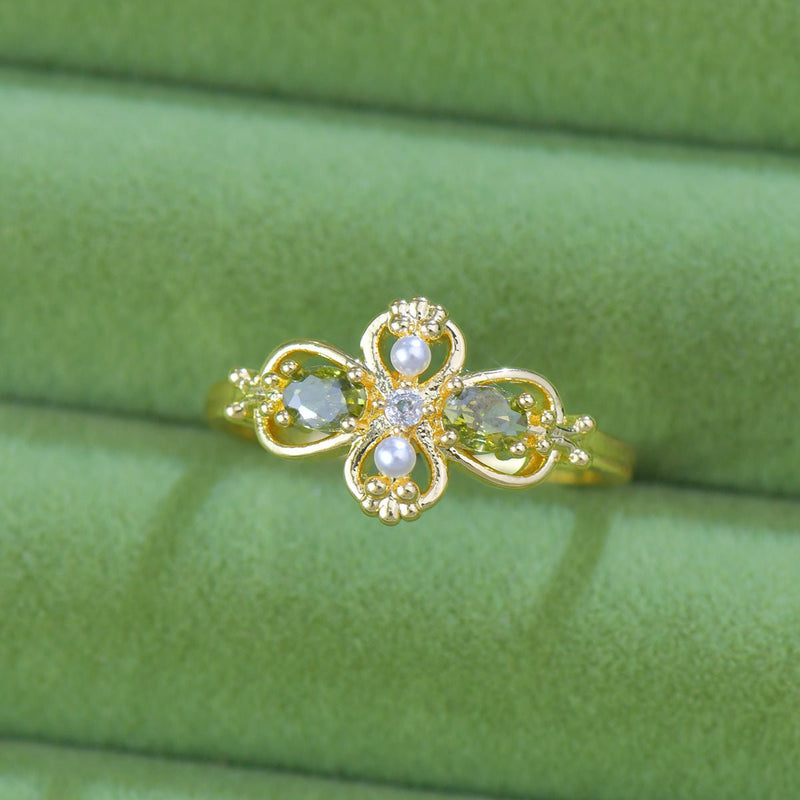 Verde Blosselle Ring
