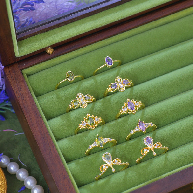 Verde Blosselle Ring