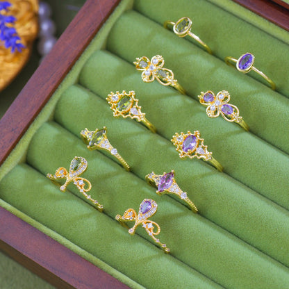 Verde Blosselle Ring