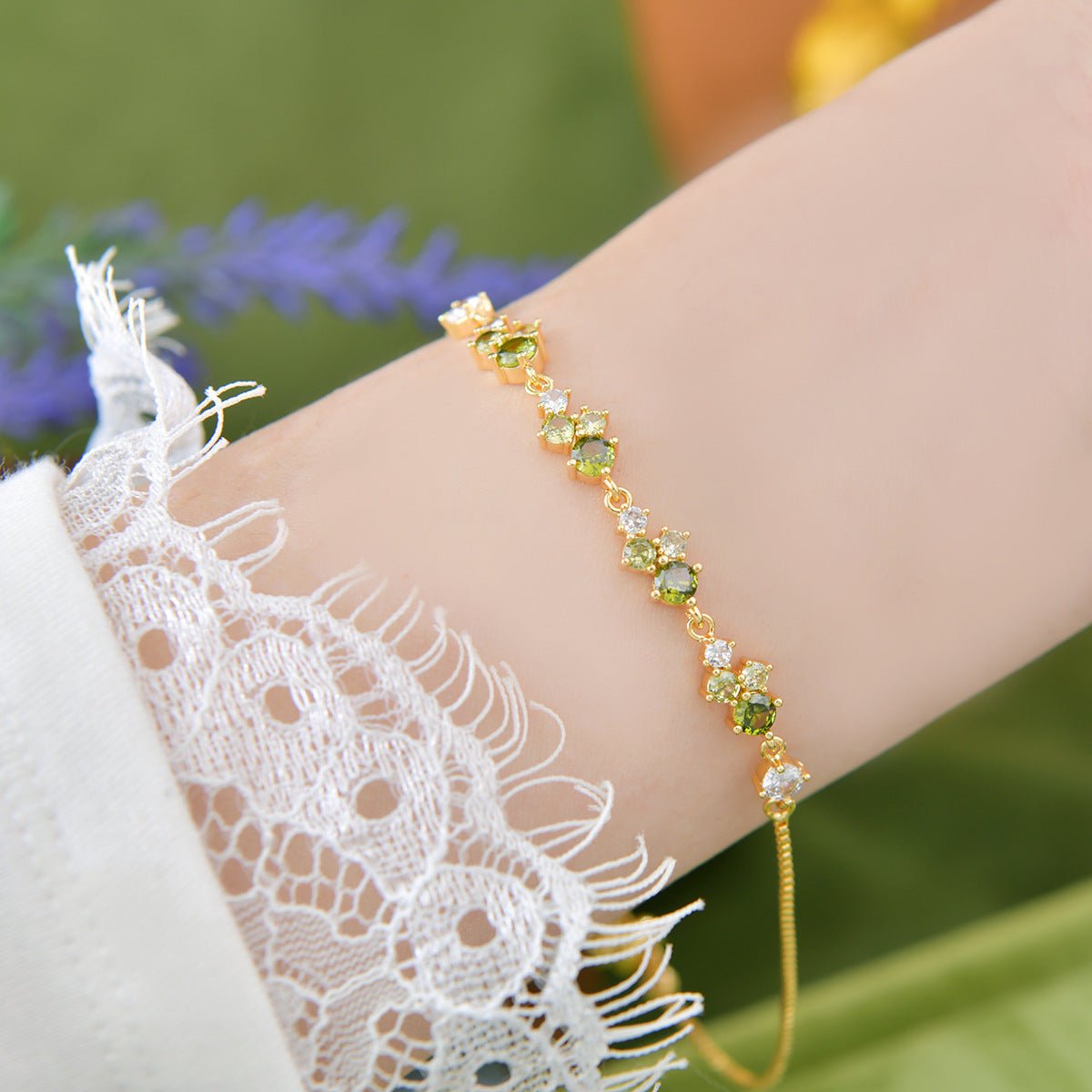Verde Cascade Bracelet