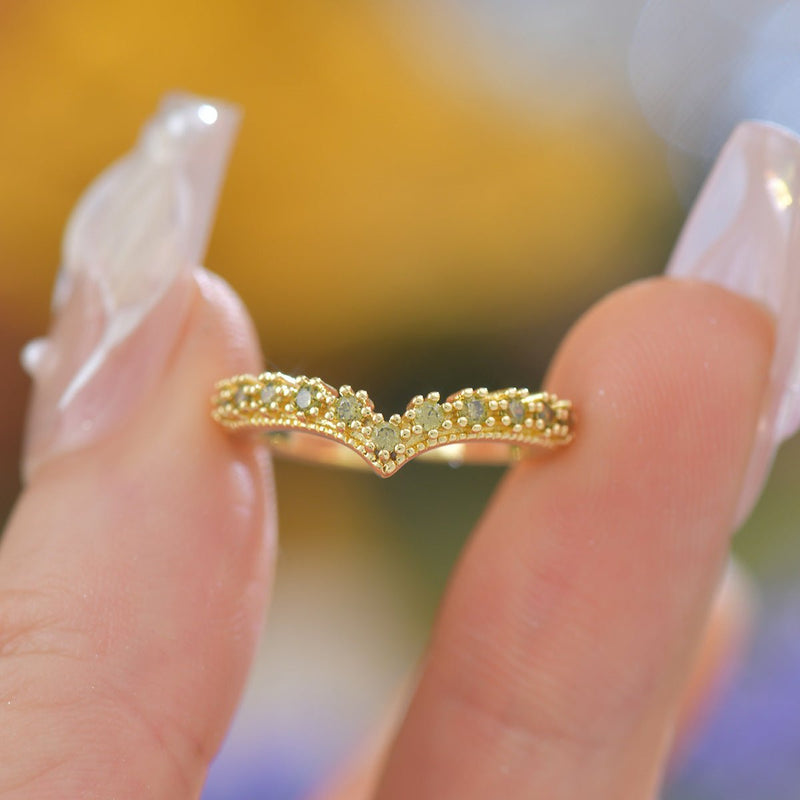 Verde Claudine Ring