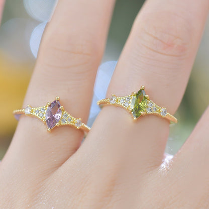 Verde Marquise Muse Ring