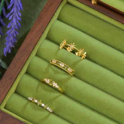 Verte Étoile Ring