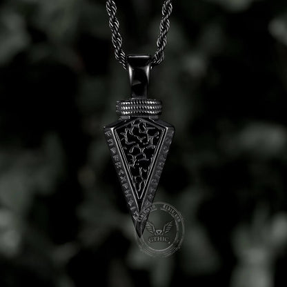 Viking Spear Head Stainless Steel Pendant