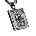 Silver Religious Pendant of Saint Soul / Real Sterling Silver Jewelry