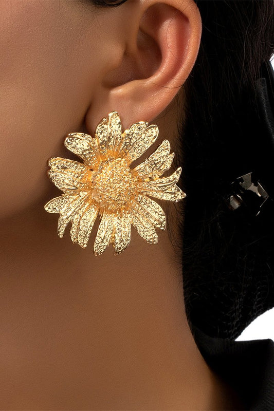 Sunflower Drop Earrings