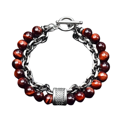 Jewelry / Cool Stainless Steel Bracelet With Stones / Rock Style Alloy Bracelet