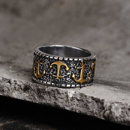 Anchor Stainless Steel Marine Ring