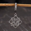 Celtic Knot Stainless Steel Drop Earrings
