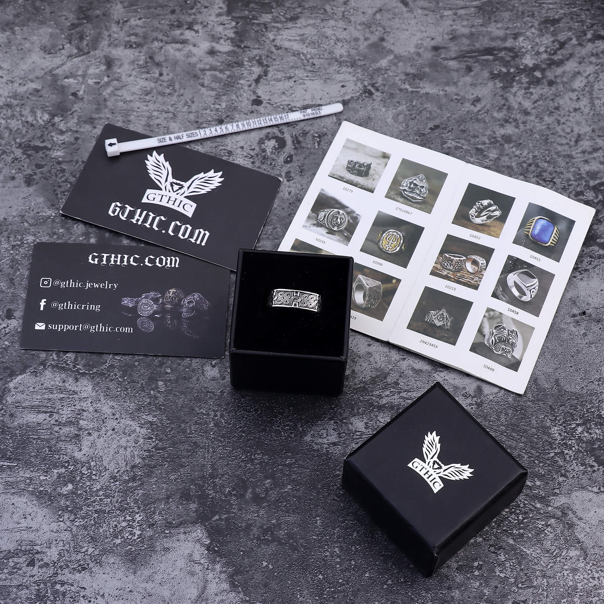 Celtic Knot Stainless Steel Ring