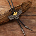 Flying Eagle Alloy Animal Bolo Tie