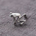 Frog Sterling Silver Ear Cuffs