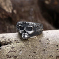 Goth Stainless Steel Skull Ring