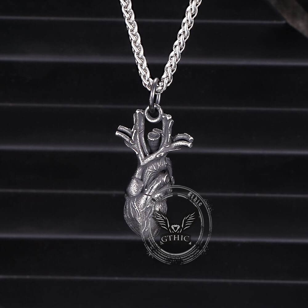Heart Shape Stainless Steel Pendant