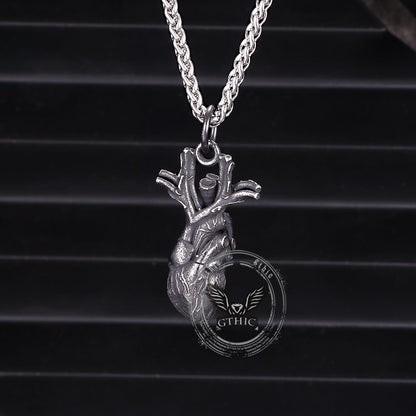 Heart Shape Stainless Steel Pendant