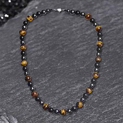 Tiger Eye Stone ���s Bead Necklace