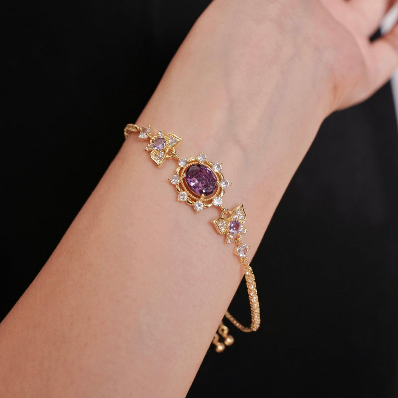 Violet Flutter Bracelet