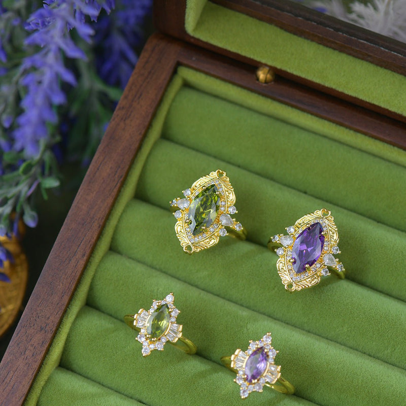 Violet Heirloom Ring