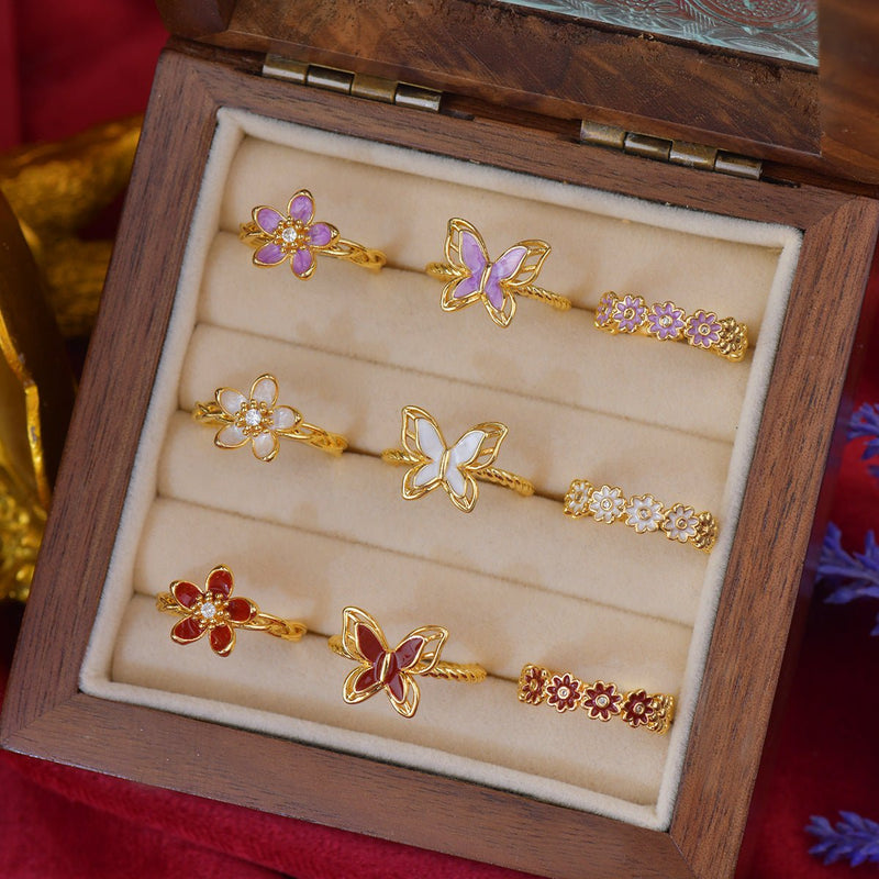 White Primrose Ring