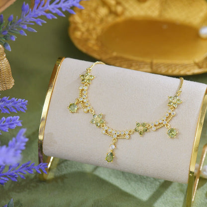 Wildflower Serenade Bracelet in Green