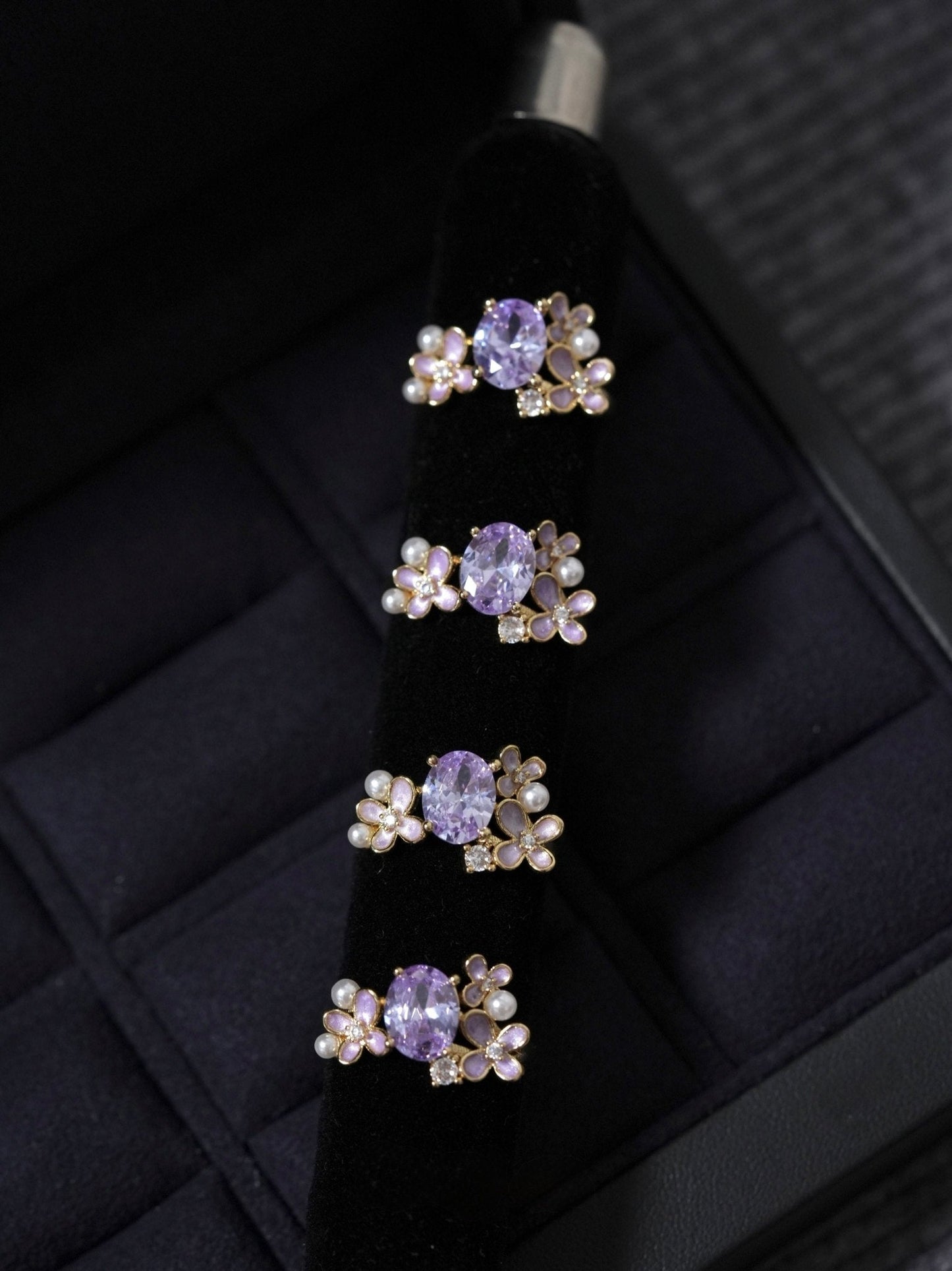 Wisteria Amethyst Ring