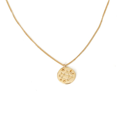 Zodiac Coin Necklace
